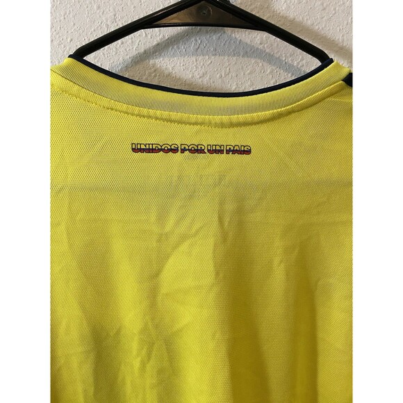 Colombia 2018 Home Football Soccer Shirt Jersey Adidas Large World Cup Russia - Picture 4 of 11